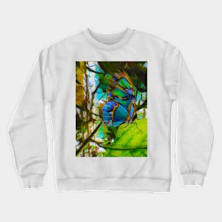 The Hues of a Butterfly Crewneck Sweatshirt